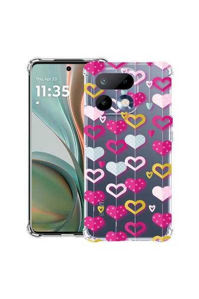 bestcase ®   Husă Antișoc pentru Realme 16 Pro 5G, Inimi Drăguțe, 3143991 AS 185