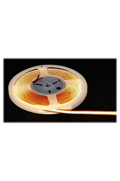 NO BRAND Bandă LED LED-FC-COB-12V/13W-WW/5M Decupabilă - 3000 K MW Lighting
