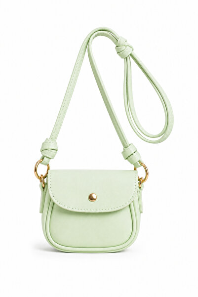 Miesse Women's Mini Size Strap-Covered Crossbody Bag - Mint Green