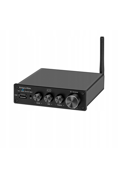 Kruger&Matz Amplificator Stereo Bluetooth A20 Optic 2X100W