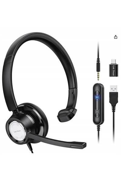 NO BRAND Căști USB cu microfon Link Dream H365