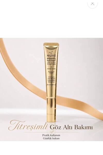 THE NUVE Titreşim başlıklı göz altı kremi