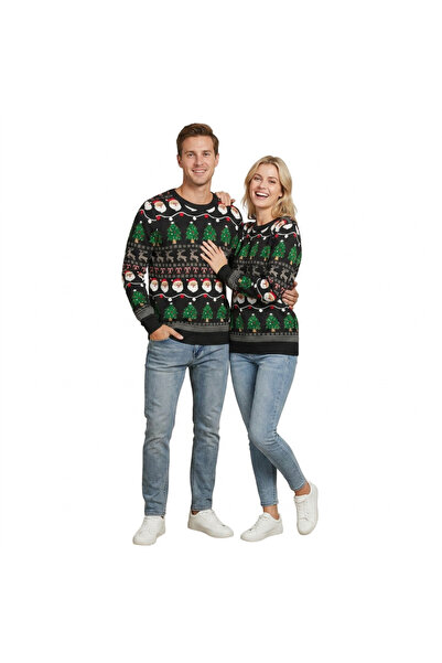 OEM Pulover Tricotat de Crăciun cu LED Amuzant Călduros Confortabil Unisex XL...