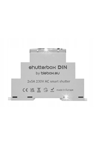 BleBox Shutterbox Din Controler Inteligent pentru Rulouri Electrice, Fereastr...