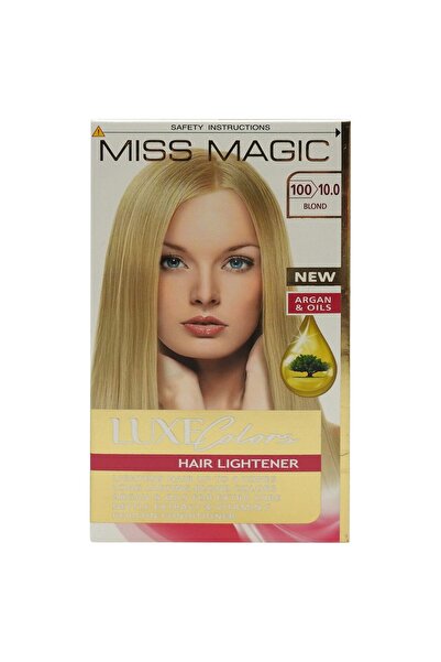 Miss Magic Vopsea pentru Par, Miss Magic, nr. 100 10 Blond Stralucitor