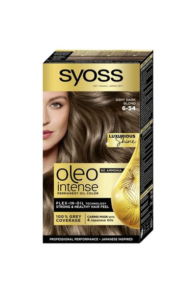 Syoss Vopsea pentru Par, Syoss, Oleo 5-54 Ashy Light Brown