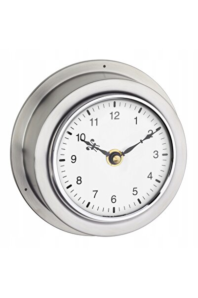 NO BRAND Ceas de cabină pentru iahturi Tfa Maritim 140mm Germania - Argintiu ...