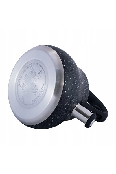 NO BRAND Fierbător tradițional cu fluier 2.7l, pentru inducție și gaz, din oț...
