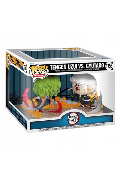 NO BRAND FUNKO POP! MOMENT DEMON SLAYER FIGURINĂ DE VINIL TENGEN UZUI VS. GYU...