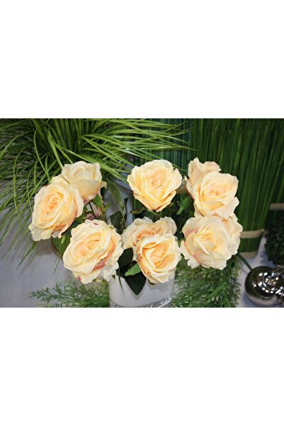 NO BRAND Buchet de Trandafiri Artificiali 15 Bucăți 55 cm Flori Decorative Ga...