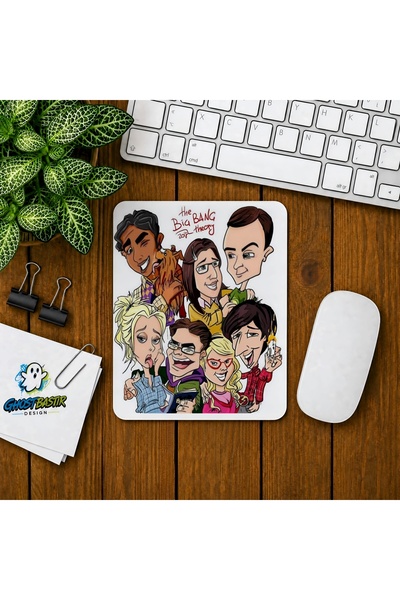 Ghostbastır Design The Big Bang Theory Baskılı Oyuncu Mousepad 0311