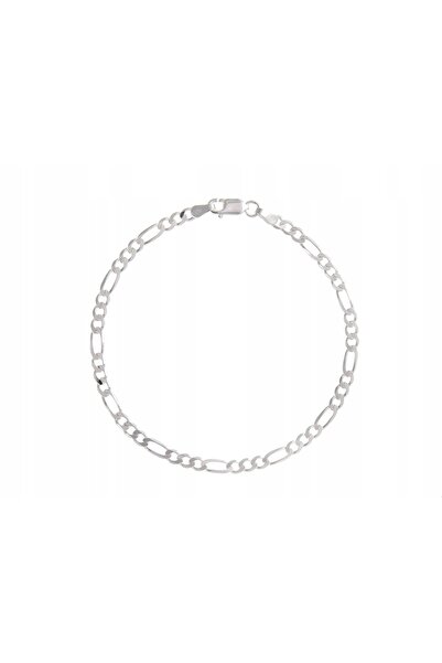 NO BRAND Brățară Figaro din argint 20cm 2.8 grame 3.2mm Italia