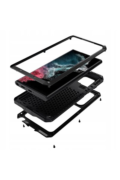 NO BRAND Husă Lunatik Tactică Pancerne Durabilă pentru Samsung Galaxy S22 Ultra