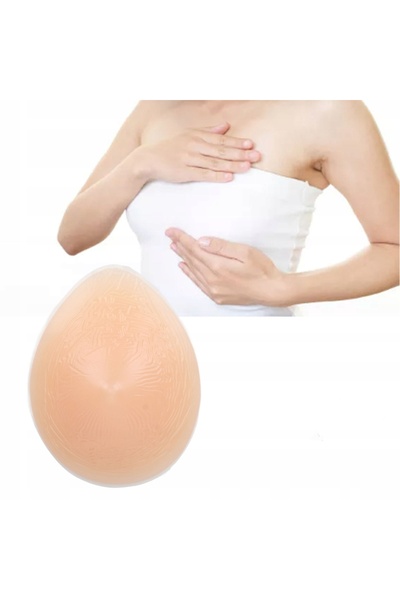 NO BRAND PROTEZĂ MAMARĂ ARTIFICIALĂ DIN SILICON, FORMĂ DE LĂGRIMĂ, 200G