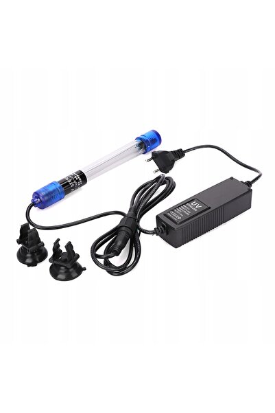 NO BRAND Lampă profesională UV submersibilă de 9W pentru sterilizarea acvariului