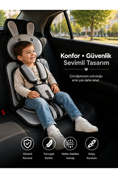ARGALI Bebek Çocuk Oto Koltuğu Emniyet Kemerli Destek Minderi