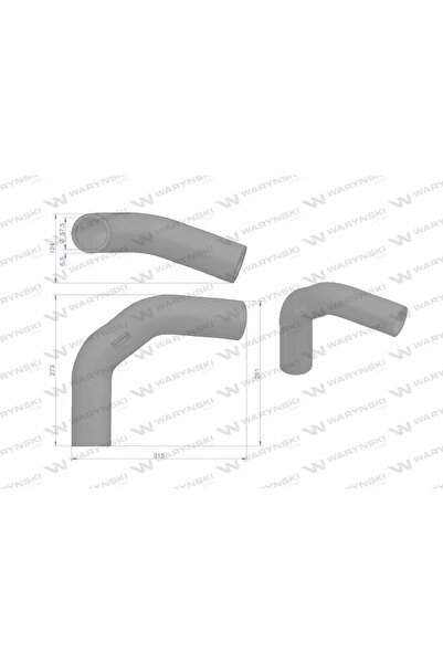 NO BRAND Furtun superior radiator John Deere L80331 Waryński