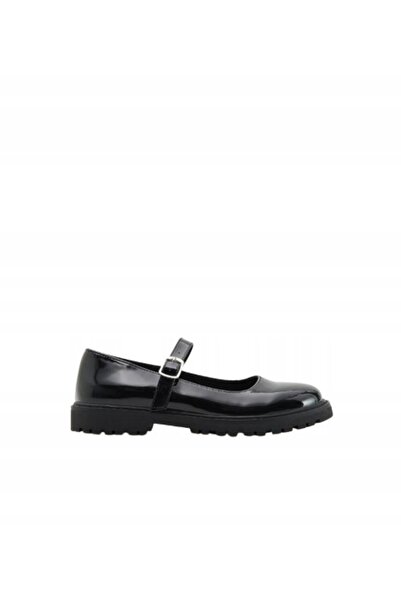 NO BRAND Mocasini Loaferi Lăcuiți Negri Clasici cu Cataramă 31