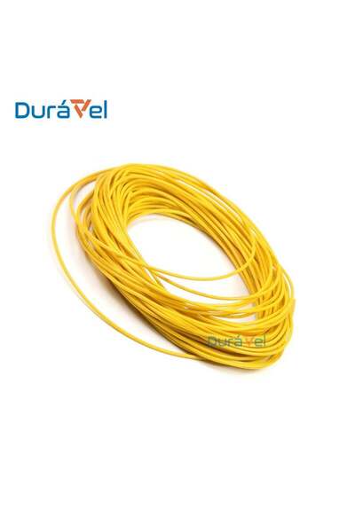 Duravel Copper Wire Conductor for Electrical Power Transmission-Yellow, 5 Meter, 2.5mm
