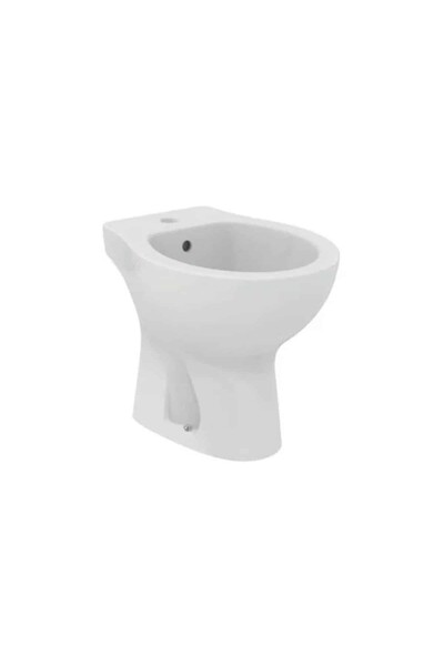 İdeal Standard Eurovit – Bideu de podea 360x500 mm, cu preaplin, orificiu pen...