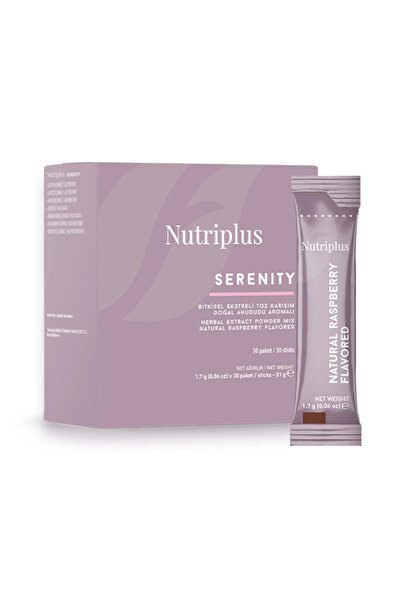 Nutriplus Serenity Ceai de Zmeură 30 bucăți