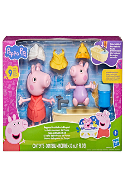 Hasbro Peppa pig köpük banyosu seti g2184