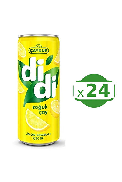 Çaykur Didi Soğuk Çay Limon Aromalı 250 ml x 24 Adet