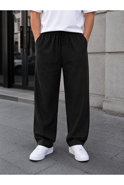 Valens ERKEK KALİTELİ HAM KETEN BAGGY PANTOLON
