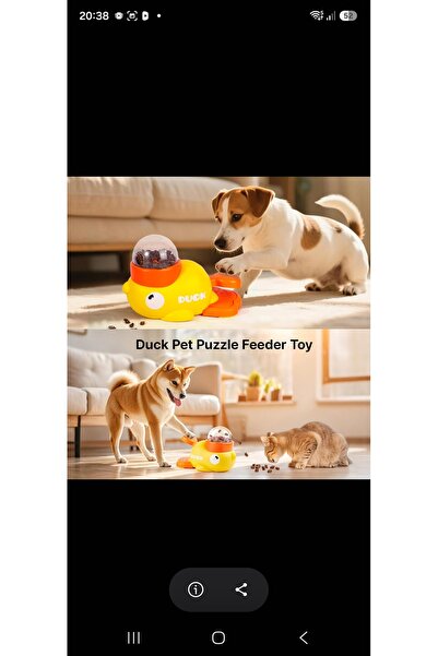 Pro Chem Push-Press Duck Food Dispenser for Cats and Dogs