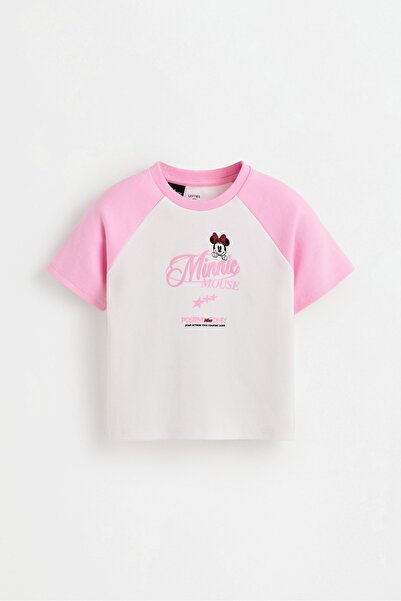 LEFTIES Minnie Mouse ©Disney reglan kollu t-shirt