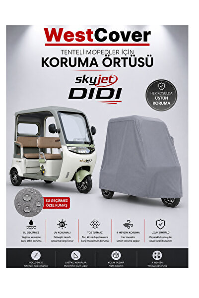 WestCover Skyjet Didi 3-Wheel Electric Moped Compatible Waterproof | Uv Prote...