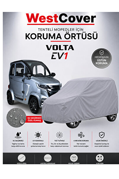 WestCover Volta Ev1 4-Wheel Electric Car Compatible Waterproof | Uv Protector...