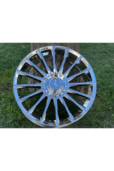 powcan 18 ' 5x112 KROM MERCEDES MAYBACH JANT TAKIMI ( 4. ADET )