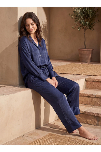 FAV Pyjama Set Shirt & Trousers Velvet