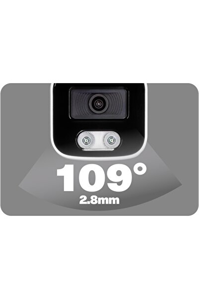 NO BRAND SET DE MONITORIZARE 4K, 8 Mpx, IP, POE, 4 discuri de 2 TB, audio, de...