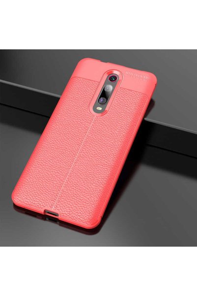 Ummeslem غطاء حماية فائق من السيليكون ذو مظهر جلدي متوافق مع هاتف Xiaomi Mi 9t