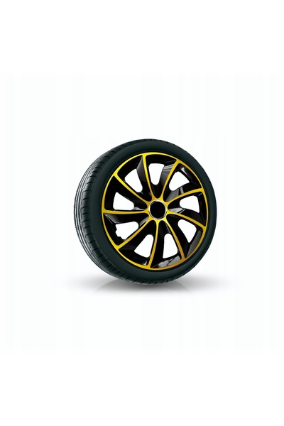NO BRAND Capace de roți 13 " NRM EXTRA STIG GOLD BLACK pentru RENAULT PEUGEOT...