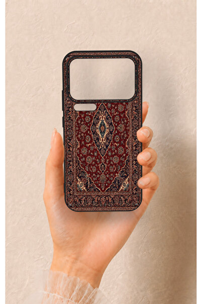 Vip Case Mi 17 Pro Max Uyumlu Acem Halı Desenli Silikon Kılıf