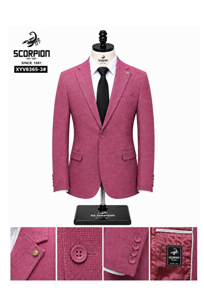 Plus Scorpion Sacou Elegant Premium Bărbătesc, Design Versatil și Croială Act...