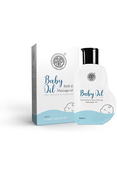 AVP Baby Oil 100 Ml || Ayurvedic Natural Baby Massage Oil with Virgin Coconut...