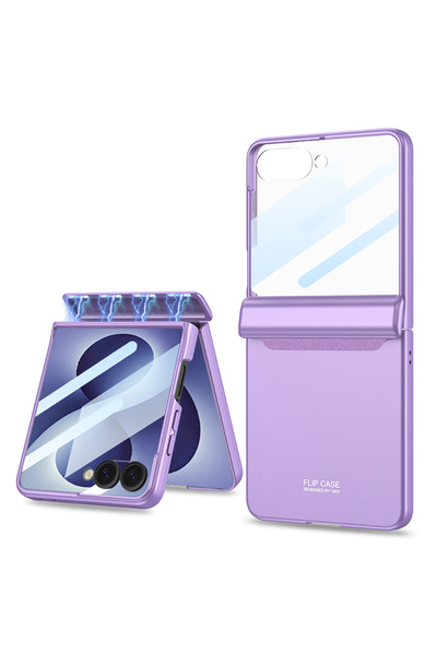 Nezih Case Samsung Galaxy Z Flip 8 Uyumlu 360 Tam Korumalı M-Magnet Kılıf