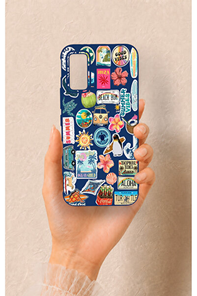 Vip Case İnfinix Gt 30 Pro Uyumlu Summer Vibes Desenli Silikon Kılıf