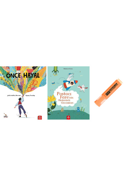 Redhouse Kidz Yayınları Imagine First + Postacı Fare'nin Olağanüstü Yolculukl...