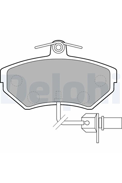 DELPHİ Set Placute Frana Frana Disc Audi A4 B5 Vw Passat B3/B4/Passat B5 1990...