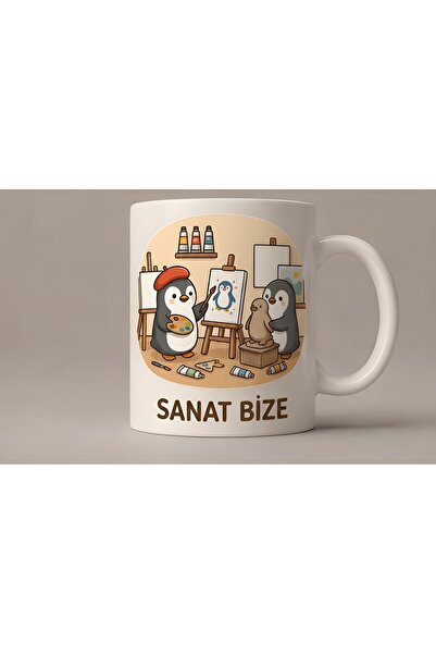 Rana İkra Art Cute Art Written on Us Mug