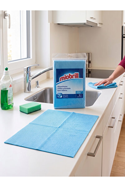 OEM MIOBRILL Swansoft Spezial Универсални кърпи (5 броя), 36x51 см, Син