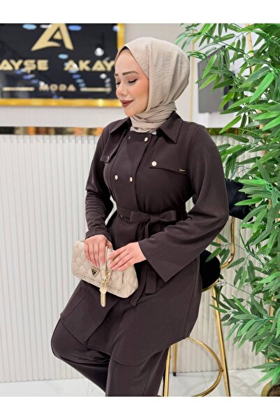 LİVAMODA43 AYŞE AKAY DÜĞMELİ TAKIM
