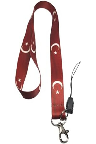 Yıldızan متجر ميلا لمستحضرات التجميل، حبل تعليق للهاتف على شكل علم تركي شانلي...