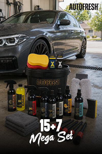 AutoFresh 15 PARÇA OTO BAKIM SETİ - MEGA SET