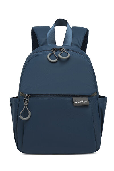 SMART BAGS Γυναικείο σακίδιο πλάτης σε μπλε ναυτικό χρώμα, καθημερινό, μίνι μ...